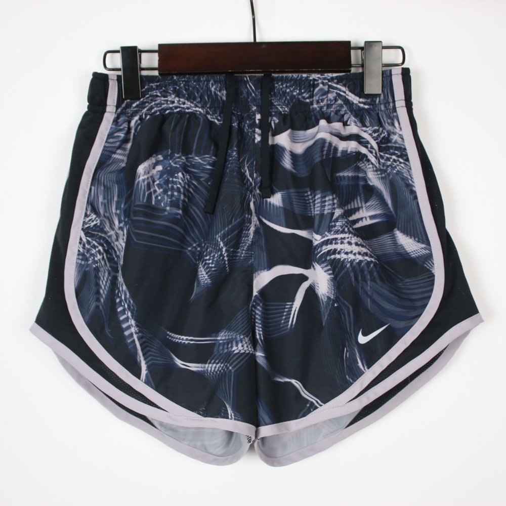 NIKE Dri-Fit Chemistry Print Tempo Shorts XS